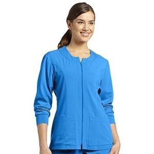 Blue scrub Jacket